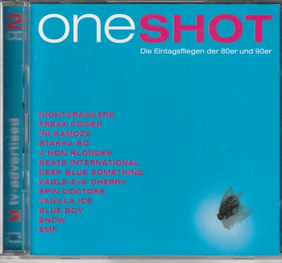 one shot, 2 CD's, Die Eintagsfliegen der 80er und 90er - Bild 1 von 2