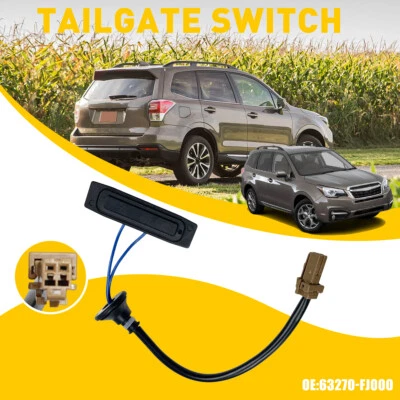 Interruptor de manija de maletero portón trasero 63270-FG001 para Subaru Outback 2010-2017 Foto 1 de 4