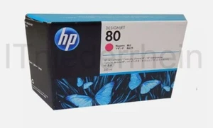 HP Druckerpatrone Nr. 80 Magenta C4847A 350ml Designjet 100 Original OVP 2023 - Photo 1/1