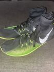 Nike Zoom Victory Waffle 4 XC Black/ Lime Green Size 11.5 **Brand New** Spikes