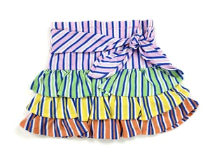 Polo Ralph Lauren Little Girl's Striped Paneled Ruffle Skirt Dress - Multicolor - Picture 1 of 4