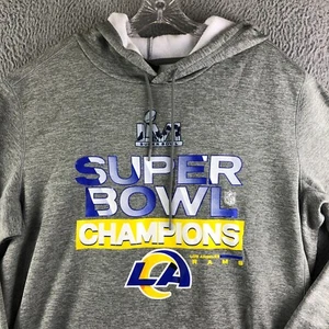 Nike Los Angeles Rams Fleece Hoodie Herren XL grau Super Bowl Champions LVI - Bild 1 von 12
