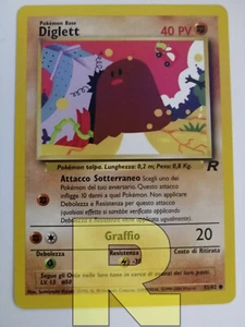 Diglett ® Rocket 52/82 ® Comune ® Pokemon ® Italiano ® EX - Picture 1 of 5