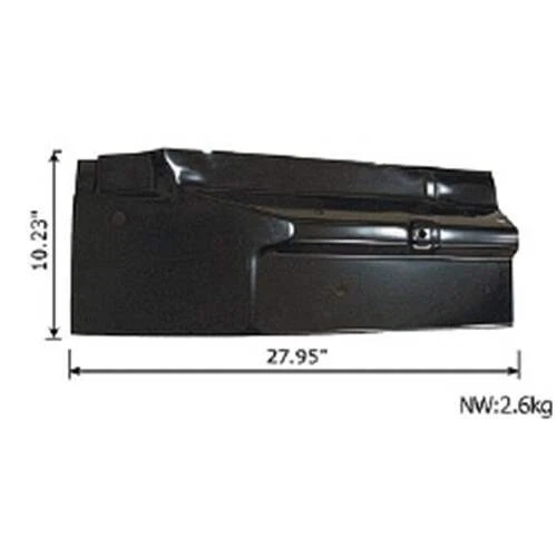 Parche de piso de cabina lateral izquierda trasera Goodmark para camioneta Chevrolet C10 GMK414351067AL Foto 1 de 1