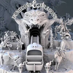 Diorama DnD Tribute | STL Miniatures - Imagen 1 de 38