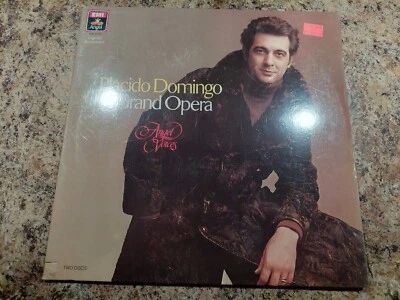 Placido Domingo sings Grand Opera - Angel AVB-34024 SEALED c.o. - Image 1 of 2