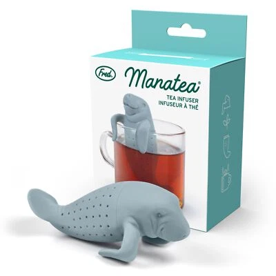 Infusor de té Manatea divertido silicona funcional perfecto para té de hojas sueltas Foto 1 de 4