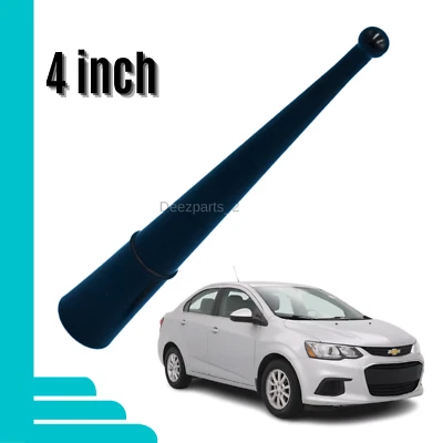 Antena 4" negra para Chevrolet Sonic 2012-2019 Foto 1 de 4