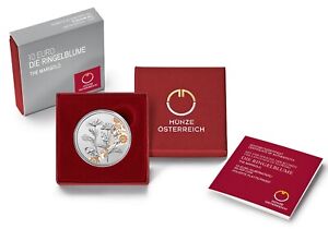 Coffret 10 Euros Argent Silver Autriche 2022 Souci / Marigold