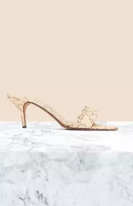 Dolce and Gabbana Heels 40 Snakeskin vintage - Picture 1 of 7
