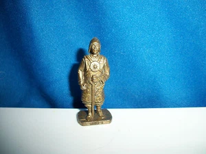 HUN WARRIOR #1 Schwert BRONZE Kinder Überraschung Metall Soldat Figur K95n107 ITALIEN - Bild 1 von 4