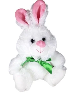 American Greeting Bunny Rabbit Plush White Easter Spring Stuffed Animal Toy - Picture 1 of 6