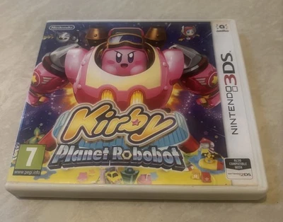 KIRBY PLANET ROBOBOT NINTENDO 3DS EXCELLENT CONDITION COMPLETE UK PAL - Image 1 of 4