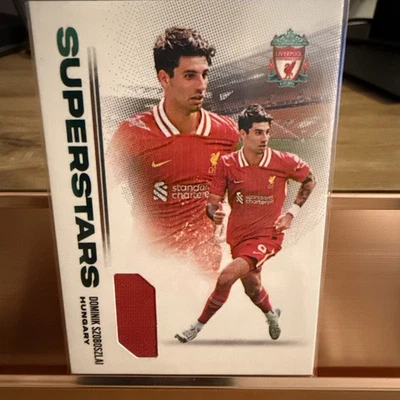 Futera 2025 Superstars First Print 01/04 Dominik Szoboszlai Liverpool & Hungary - Image 1 of 2