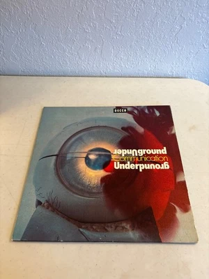 UNDERGROUND COMMUNICATION VARIOUS VINYL RECORD LP GERMANY DECCA PD 12026 VG+ - Image 1 of 4