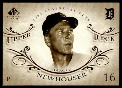 2005 SP Legendary Cuts Hal Newhouser Detroit Tigers #33 - Image 1 of 2