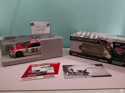 Ryan Blaney 2017 Fusion Motorcraft Pocono 400 primeira vitória Die Cast Nascar Monster - Imagem 1 de 4