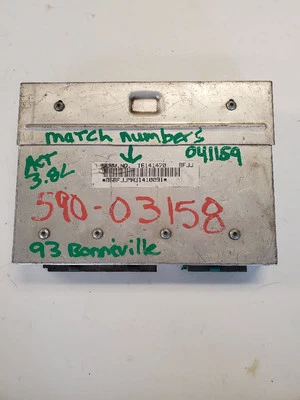 Engine ECM Electronic Control Module 6-231 3.8L Fits 91-93 NINETY EIGHT 415426 - Image 1 of 4