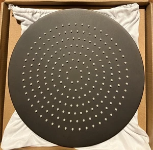 GRAFF Contemporary 10” Round Shower Head Gun Metal PVD G-8471-GM - Picture 1 of 6