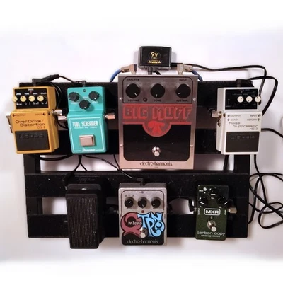Pedaltrain Completo Guitarra Pedaltrain con 7 Pedales - Boss EHX Ibanez MXR Dunlop Foto 1 de 4