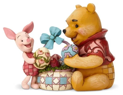 Jim Shore Disney Traditions Pooh and Piglet Easter - spring surprise 6001283 - image 1 of 2
