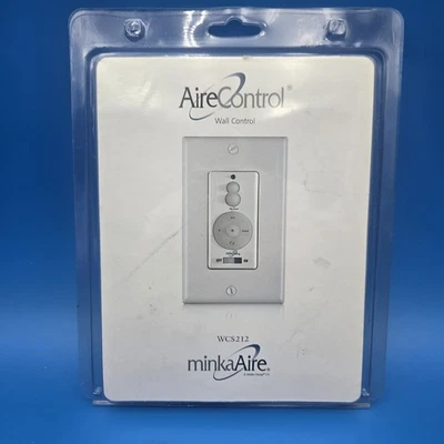 Minka Aire WCS212 3-Speed Fan Wall Control w/Reverse Full Range Light Dimmer New - Image 1 of 2