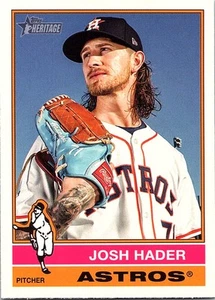 2025 Topps Heritage Baseball #313 Josh Hader, Houston Astros - Picture 1 of 2
