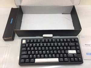 Womier SK75 75% Wireless Aluminum Mechanical Keyboard - VIA Support - Black - Picture 1 of 4