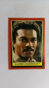 Topps Return Of The Jedi 1983 Lando Calrissian #6