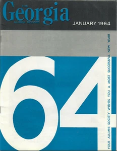 Atene L'Università della Georgia Record Alumni Gennaio 1964 - Foto 1 di 1