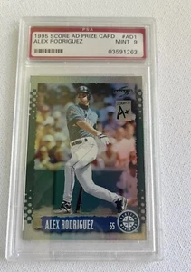 1995 Score #AD1 ALEX RODRIGUEZ AD Prize Card PSA 9 Stunning - Picture 1 of 6