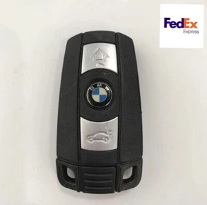 OEM BMW 2 Button Genuine Smart Key Fob - Picture 1 of 3
