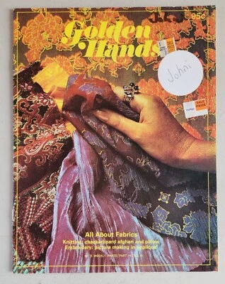Golden Hands All About Fabric Part 19 Vol 2 Vintage Pattern Book - Image 1 of 4