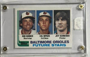 1982 TOPPS BASEBALL #21 CAL RIPKEN JR. FUTURE STARS ROOKIE CARD RC NrMt+ - Picture 1 of 2