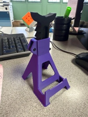 Jack Stand Phone Holder – Custom Colors & Heavy-Duty Look! - Image 1 of 3