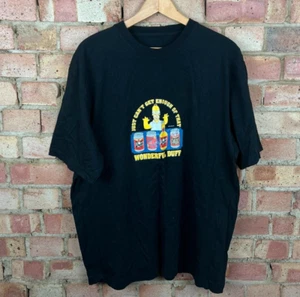 Vintage 2003 The Simpsons' Maravilloso Duff 'Duff Cerveza Homer Camisa Talla - Imagen 1 de 7