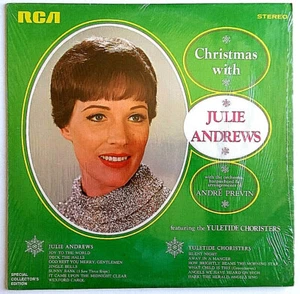 JULIE ANDREWS - Christmas With Julie Andrews - Vinyl LP 1969 RCA PRS-290 Shrink - Picture 1 of 6