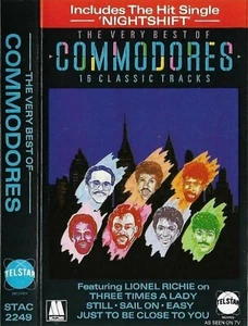 Commodores ‎The Very Best Of Commodores CASSETTE ALBUM SOUL Funk, Disco - Picture 1 of 8