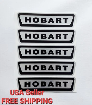 HOBART 00-118363 GENUINE REPLACEMENT PART Label, sticker decal (small) 5pack - Image 1 of 4