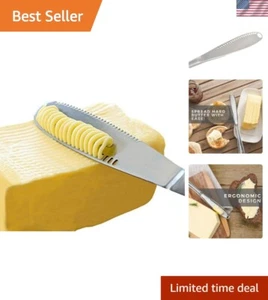 Stainless Steel Butter Spreader, Butter Knife - 3 in 1 Kitchen Gadgets 1 - Picture 1 of 10