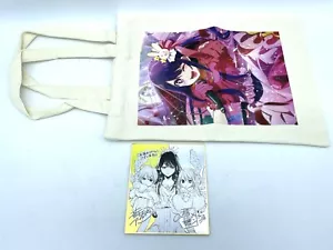 OSHI NO KO signierte Papier Kunsttafel Mini SHIKISHI + BANDAI NAMCO Tragetasche limitiert - Bild 1 von 7