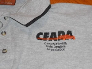 Vintage CFADA Central Florida Auto Dealers Association Polo Shirt Men's No.8 - Picture 1 of 2