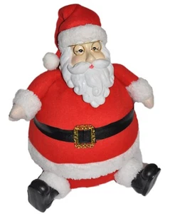 Figura de Santa Claus grande sentada de espuma de polietileno ligera National Tree de 13 pulgadas de alto - Imagen 1 de 5