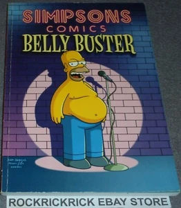 SIMPSONS COMICS BELLY BUSTER (174 PAGES) 2010 BONGO COMICS GROUP - Picture 1 of 2