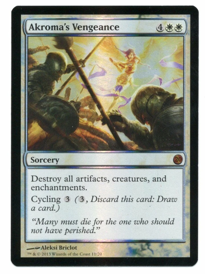 From the Vault : Twenty (20) Akroma's Vengeance (FOIL - Image 1 of 1