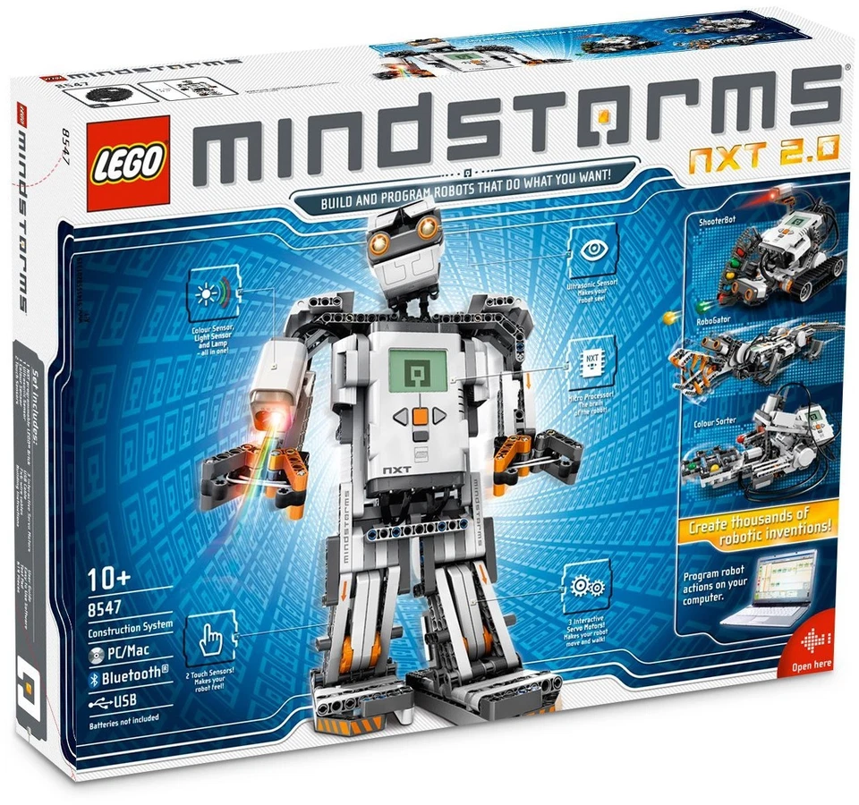 Lego 8547 Mindstorms NXT 2.0 Robot Rare discontinued Retired MINT New Sealed  - Image 1 of 4