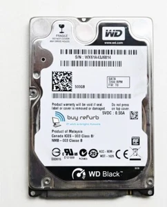 WD, Toshiba, HGST Laptop Notebook Hard Drive HDD 500 GB 2.5" SATA WARRANTY - Picture 1 of 9