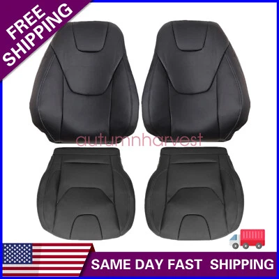 2013 2014 2015 2016 2017 For Ford Fusion Titanium Sedan Front Leather Seat Cover - Image 1 of 4
