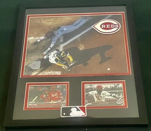 MLB ⚾️ ELLY DE LA CRUZ PHOTO, CARD and TEAM LOGO PATCH (MATTED &  FRAMED) - Picture 1 of 5