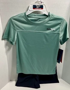 Reebok Boys Shirt and Shorts Set (2 Pieces) - Size 6 - BRAND NEW WITH TAGS!!! - Picture 1 of 5